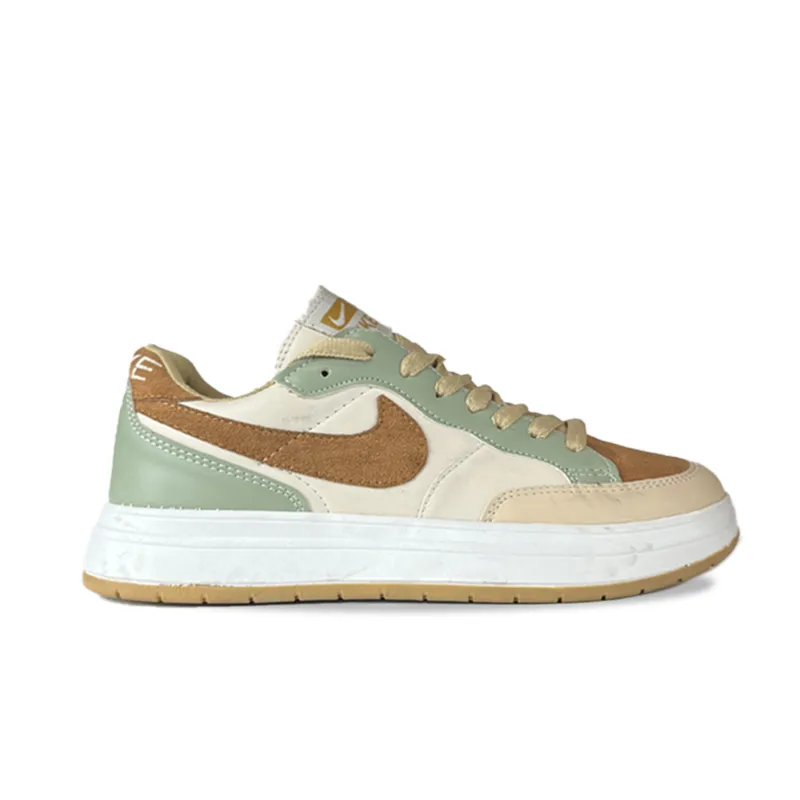 کتونی نایک اس بی دانک پرمیوم تراویس اسکات کرم قهوه ای