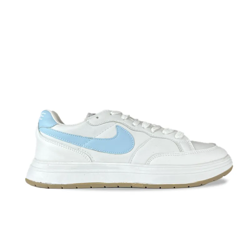 کتونی نایک اس بی دانک پرمیوم سفید آبی