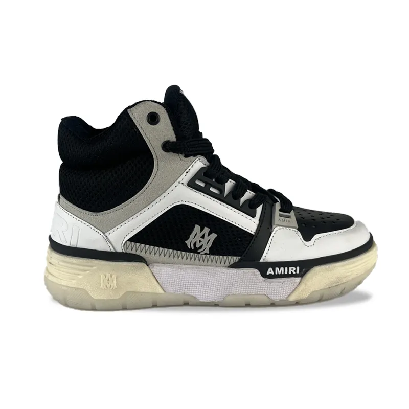 کتونی امیری ساقدار سفید مشکی