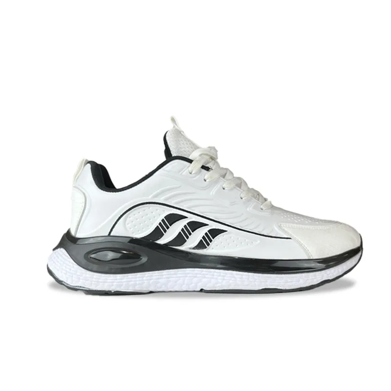 کتونی آدیداس رانینگ فلای فوم سفید مشکی