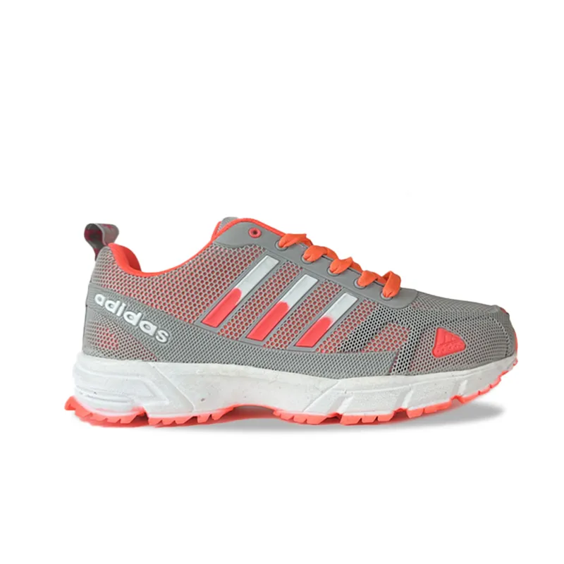 کتونی آدیداس ماراتن تریل طوسی نارنجی