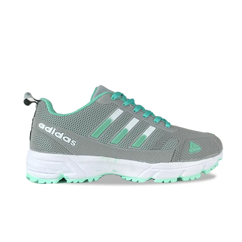 کتونی آدیداس ماراتن تریل طوسی سبز