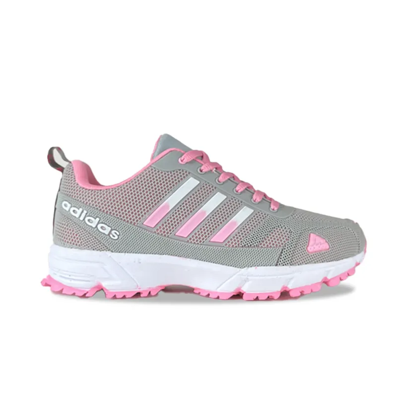 کتونی آدیداس ماراتن تریل طوسی صورتی