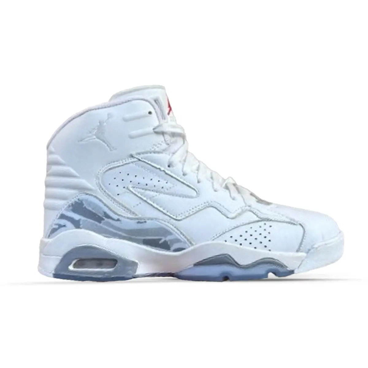 کتونی نایک ایر جردن 6 سفید طوسی