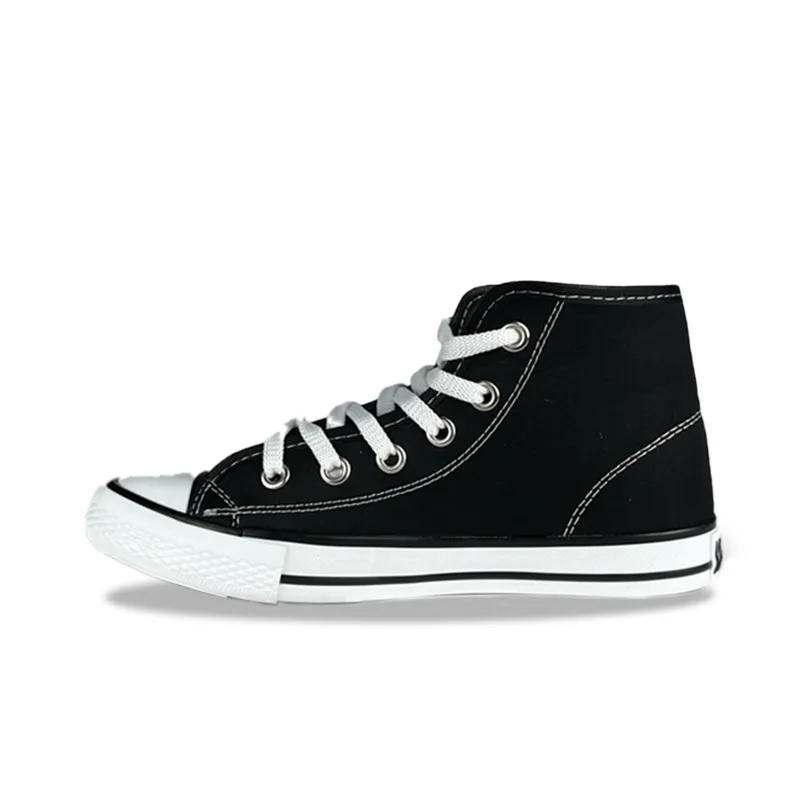 گالری تصاویر کتونی کانورس آل استار  چاک تیلور مشکی سفید ساقدار