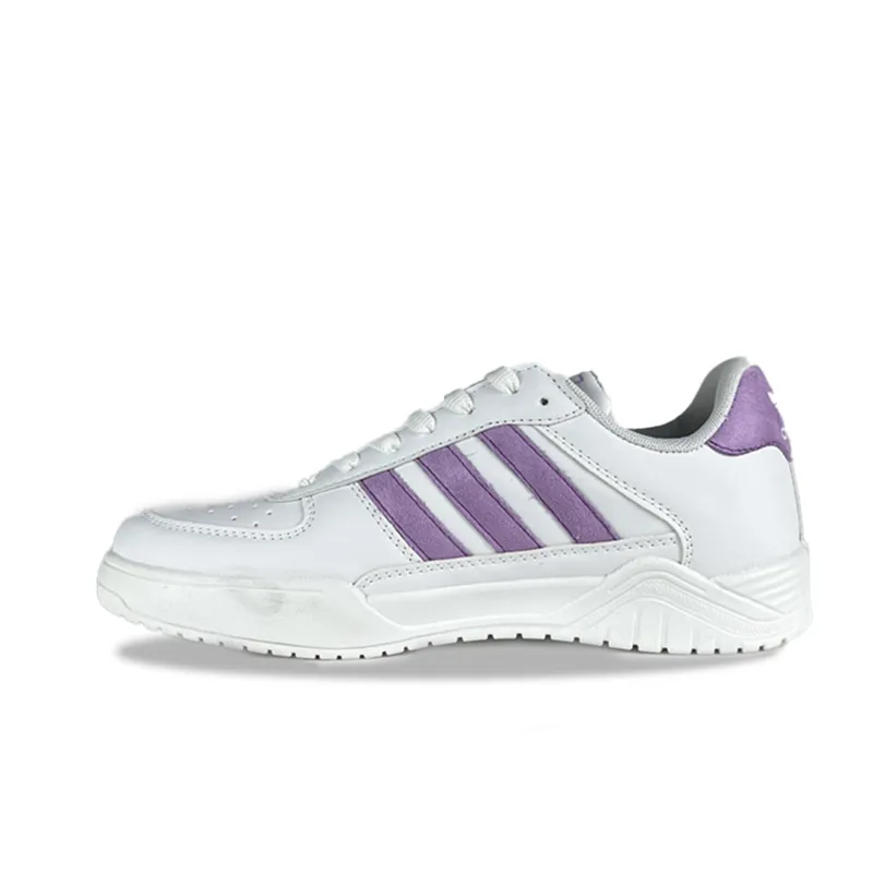 گالری تصاویر کتونی آدیداس داسلر سفید بنفش