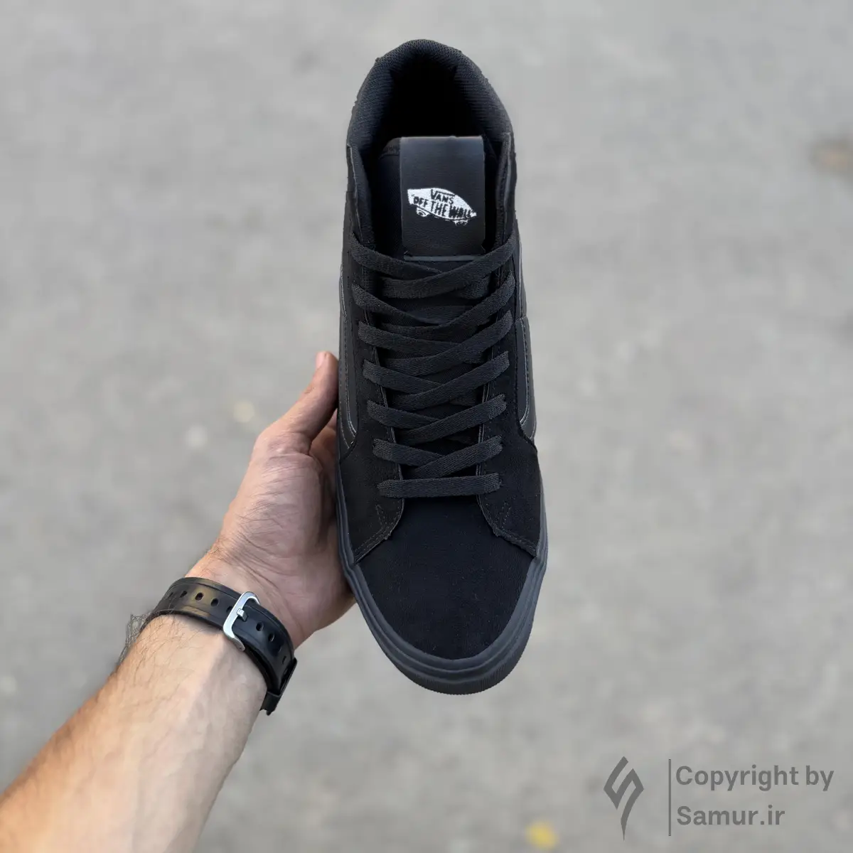 گالری تصاویر کتونی ونس اولد اسکول مشکی ساقدار