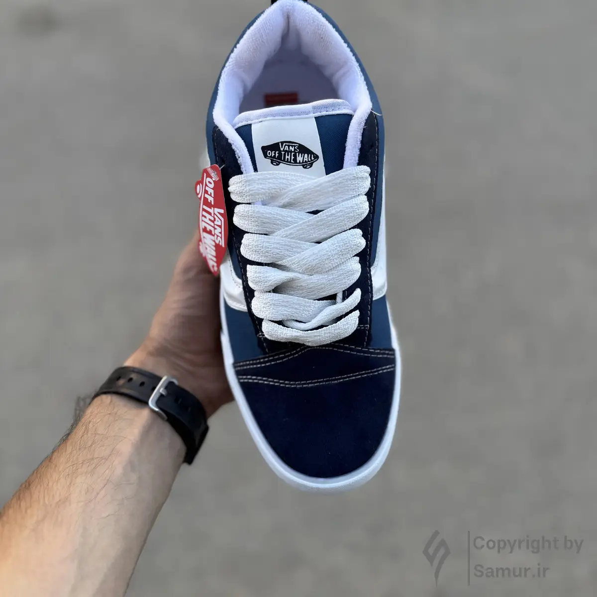 گالری تصاویر کتونی ونس کنو اسکول سرمه ایی