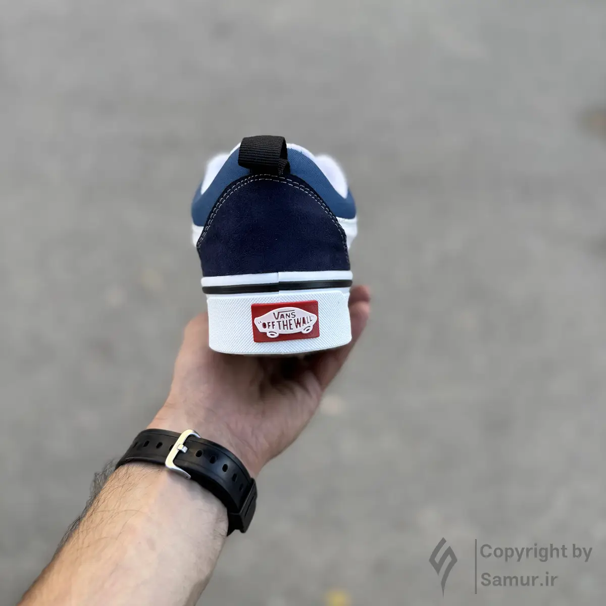 گالری تصاویر کتونی ونس کنو اسکول سرمه ایی