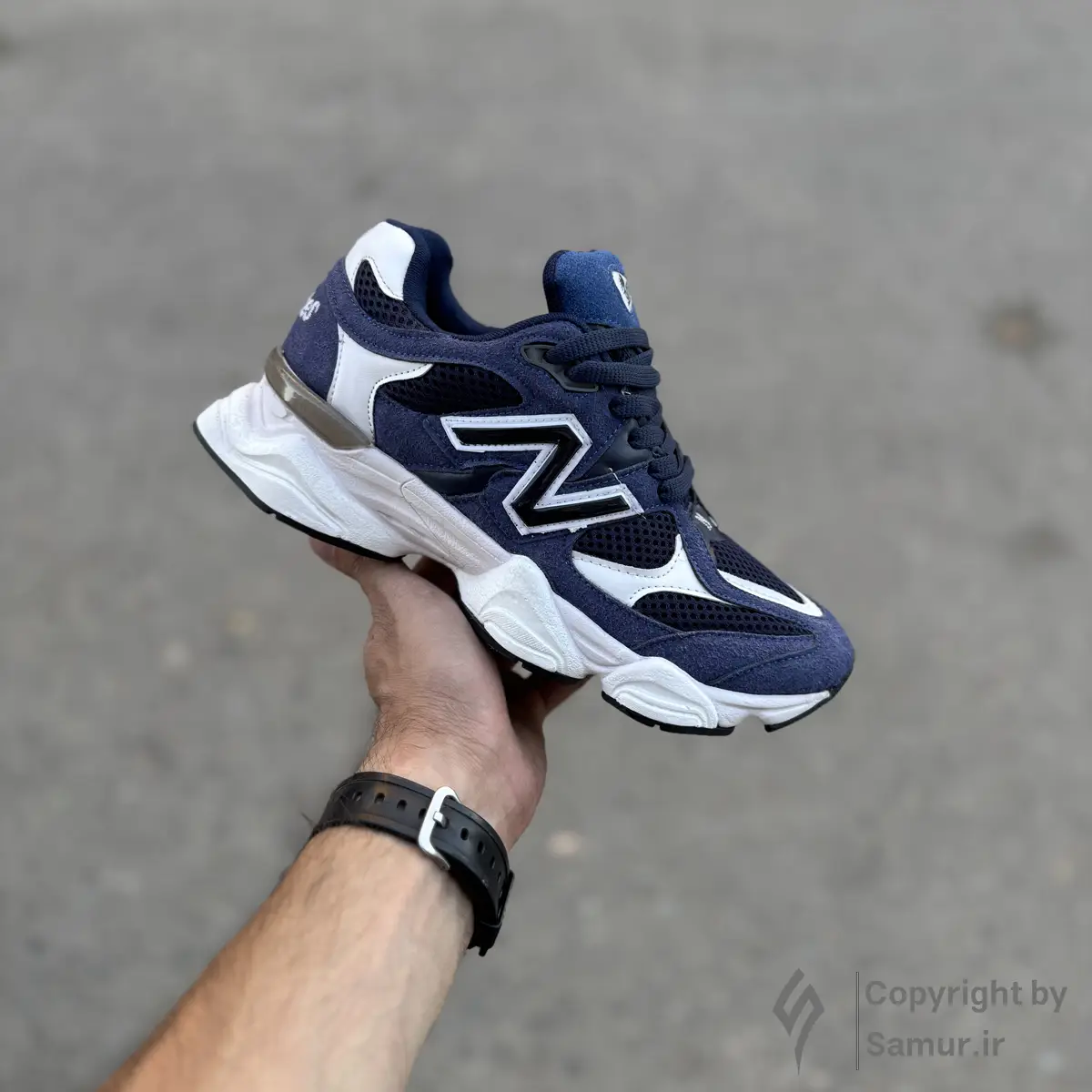 گالری تصاویر کتونی نیوبالانس 9060 سرمه ایی