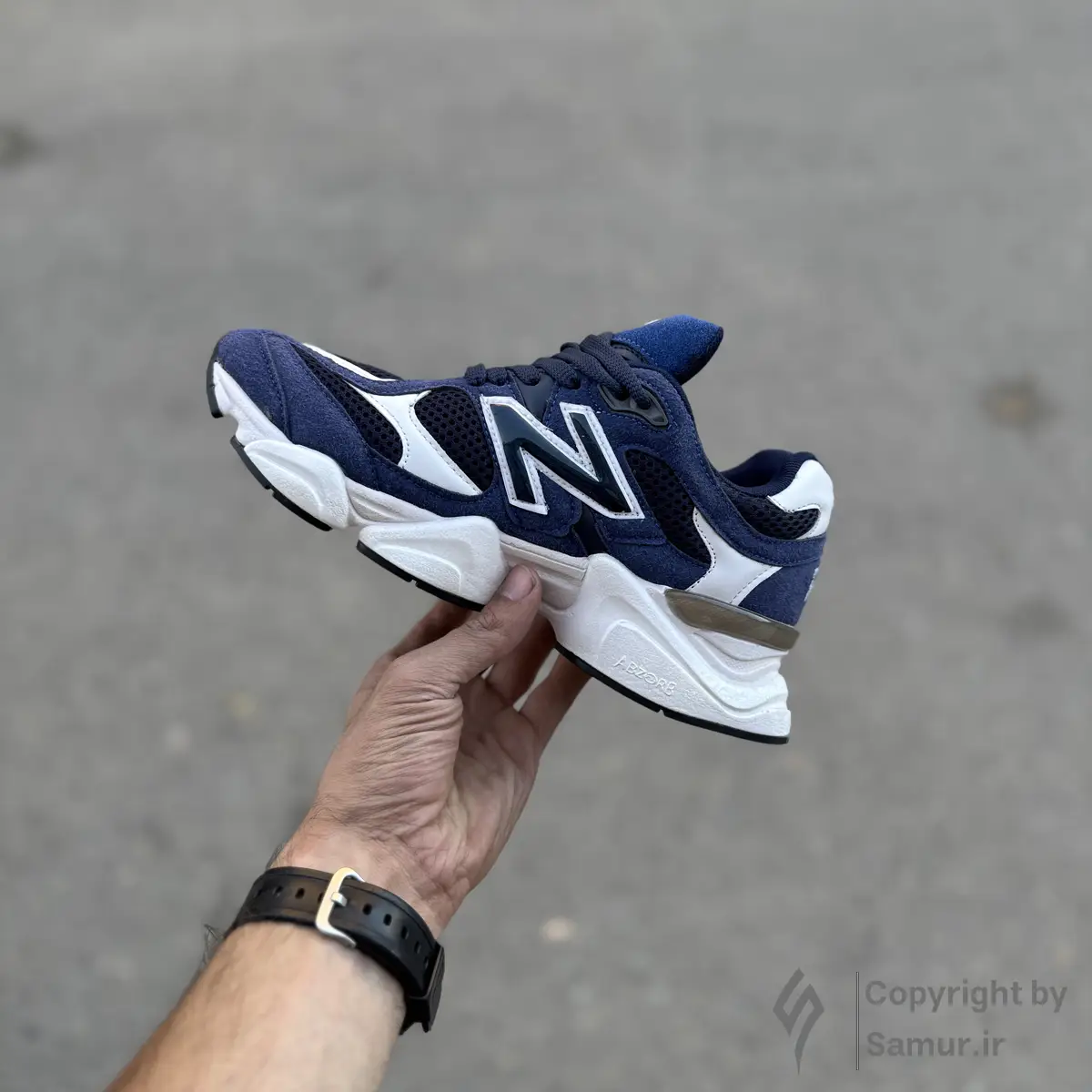 گالری تصاویر کتونی نیوبالانس 9060 سرمه ایی