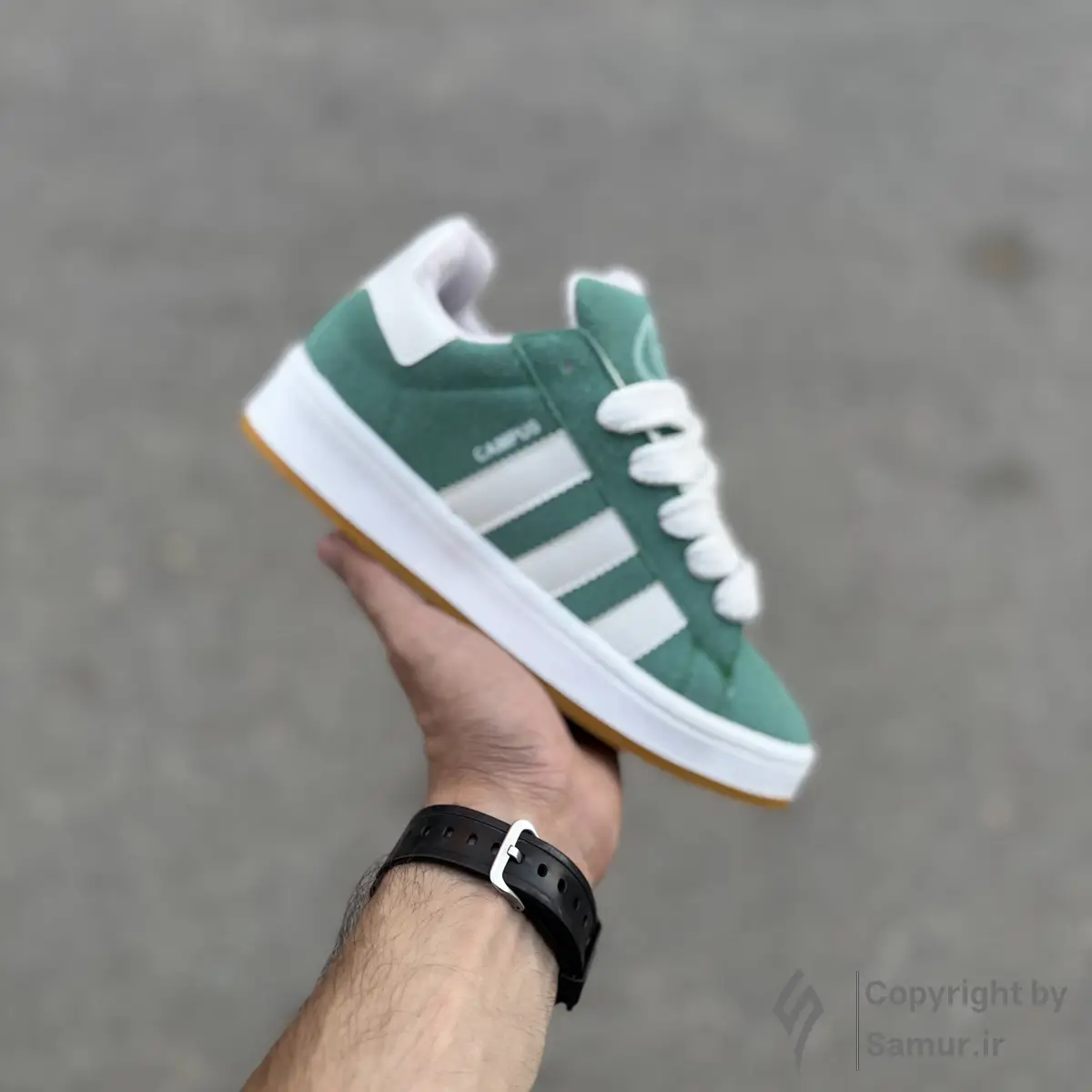 گالری تصاویر کتونی آدیداس کامپوس سبز سفید