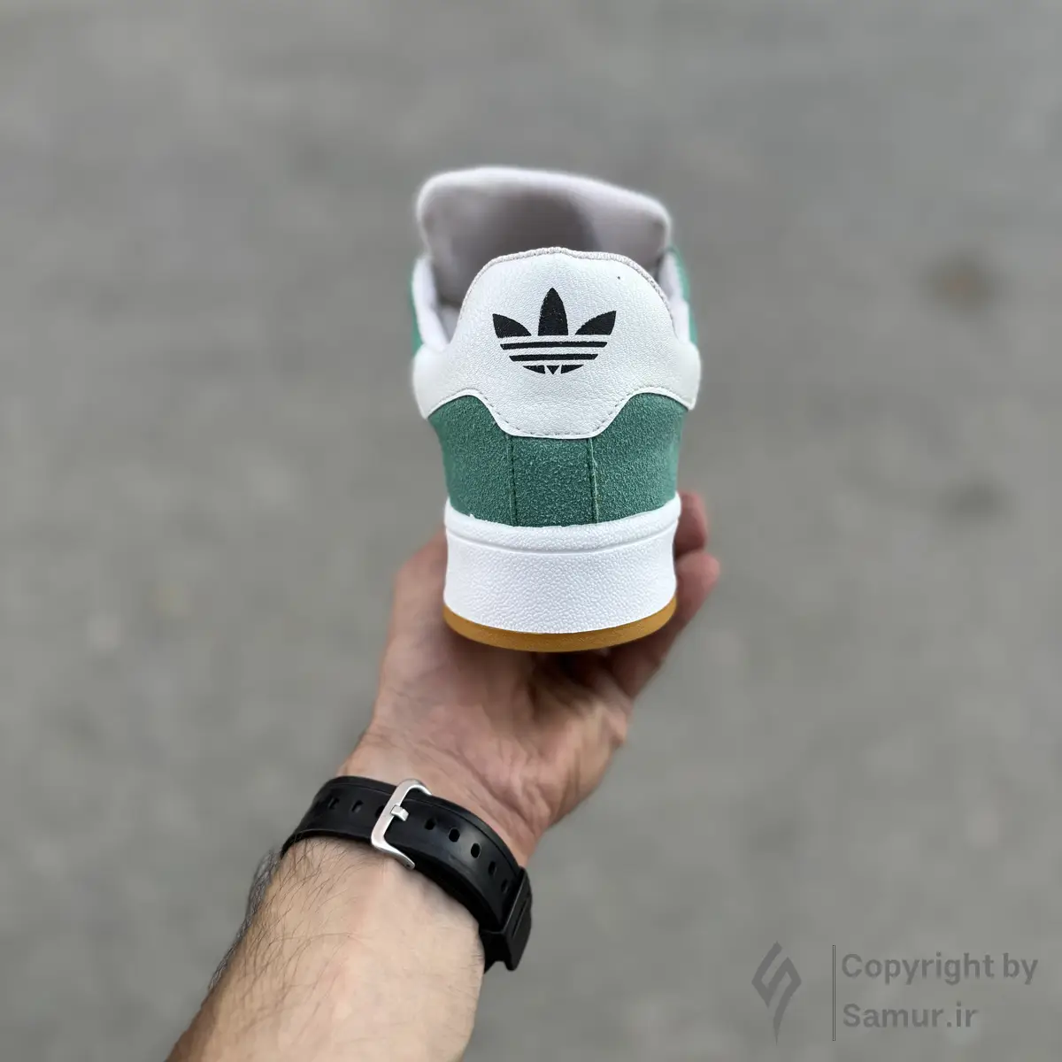 گالری تصاویر کتونی آدیداس کامپوس سبز سفید