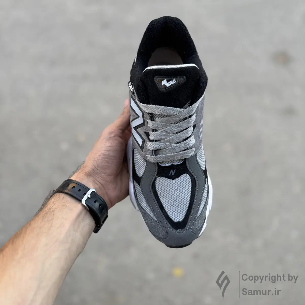 گالری تصاویر کتونی نیوبالانس 9060 طوسی مشکی