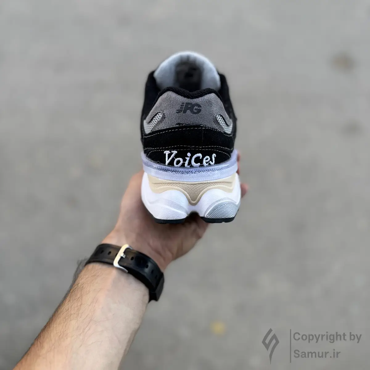 گالری تصاویر کتونی نیوبالانس 9060 طوسی مشکی